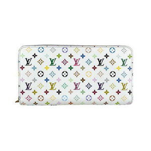 Louis Vuitton Multicolor Zippy Wallet Bron White